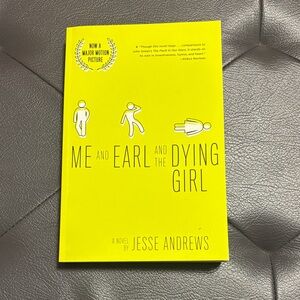 Yellow 'Me and Earl and the Dying Girl' Book